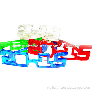 2015 shaped LED party flashing glassesNew